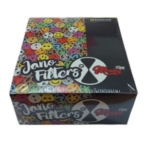 JANO FILTERS X KING MONKEY PAPEL KING SIZE SLIM UNBLEACHED(50 LIBRILLOS-32PAPELES)