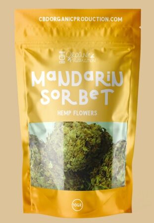 CBD ORGANIC MANDARIN SORBET 3GR (ANTIGUO BROOKLYN 66 3GR)