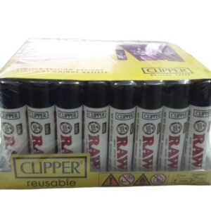 RAW DISPLAY CLIPPER LOGO GND BLANCO Y ROJO 48UD