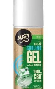 JUST CBD GEL ROLL-ON COOLING RELIEF 1500MG 90ML (EFECTO FRÍO)