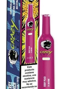 CRAZY VAP BAR 600 2% NICOTINA BERRY-PEACH (FRUTOS ROJOS/MELOCOTÓN)