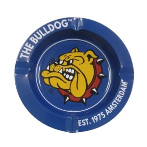 THE BULLDOG CENICERO METÁLICO AZUL
