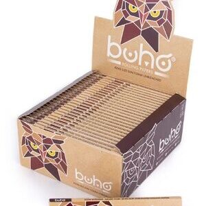 DISPLAY PAPEL BUHO NATURAL KING SIZE SLIM 110MM (50LIBRILLOS)