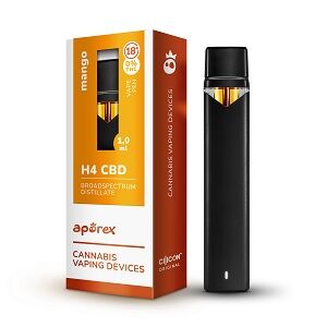 APOREX H4CBD VAPE PEN CILIC ELEV AIR1 (1ML) MANGO