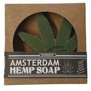 JABÓN CÁÑAMO HOJA HECHO A MANO EN HOLANDA