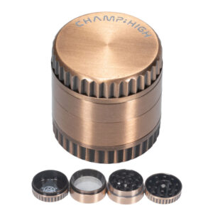 CHAMP HIGH GRINDER FLUTED BEZEL BRONCE 40MM 4 PARTES
