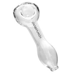 CHAMP HIGH PIPA CRISTAL BOROSILICATO  ORIGINAL TRANSPARENTE  11CM