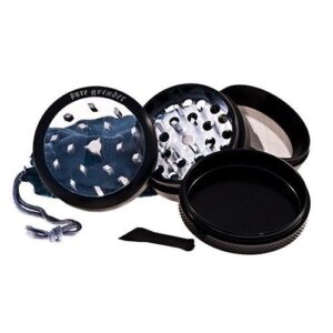 PURE FACTORY GRINDER CLEAR TOP 63MM NEGRO