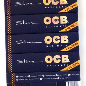 OCB ULTIMATE SLIM+TIPS 32 LIBRILLOS