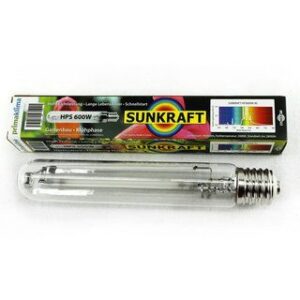 BOMBILLA SUNKRAFT HPS 600W 90000 LM