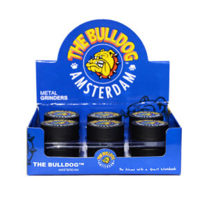 THE BULLDOG GRINDER METÁLICO 3P NEGRO (12 UNIDADES)