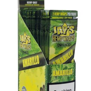 JUICY HEMP WRAPS 2X25 AMARILLO