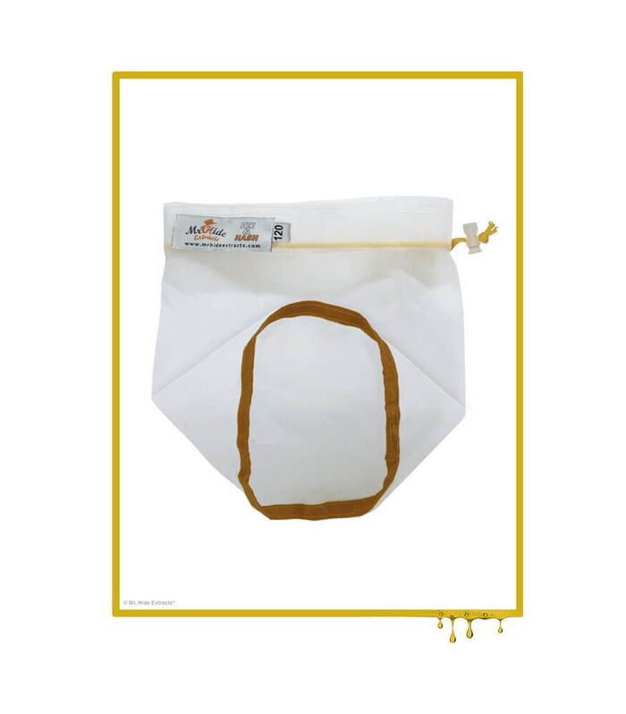 MR HIDE MALLA PARA EXTRACCIÓN RESINA AGUA/HIELO 4L (120MICRAS)