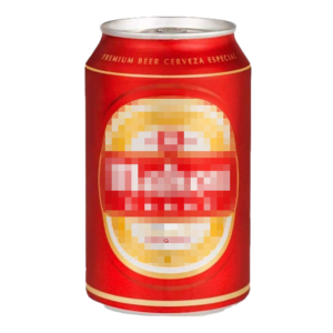 BOTE DE OCULTACION CERVEZA MAHOU ROJA SIN LIQUIDO