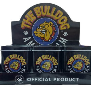 THE BULLDOG DISPLAY CAJA METALICA NEGRA 12UD
