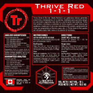 LIBERTY NUTRIENTS THRIVE DRIVE RED 1L