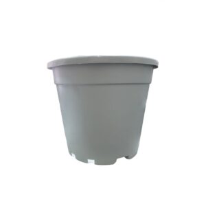 MACETA REDONDA BLANCA 17L