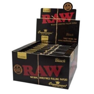 RAW BLACK CONNOISSEUR  KING SIZE