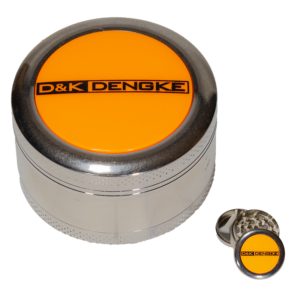GRINDER METAL 3 PARTES 50MM CIRCULO NARANJA