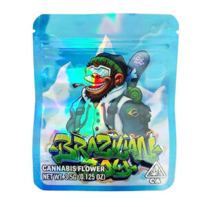 BOLSA ZIP ALUMINIO 3.5GR "BRAZILIAN BOY" (48 UNIDADES)