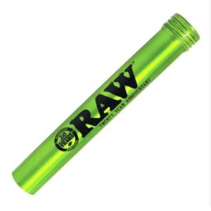 RAW TUBO METAL KING SIZE EMERALD (VERDE)