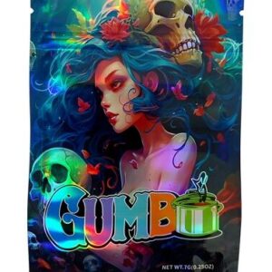BOLSA ZIP ALUMINIO 7GR "GUMBO-VARIOS" (48 UNIDADES VARIADAS SEGÚN DISPONIBILIDAD)