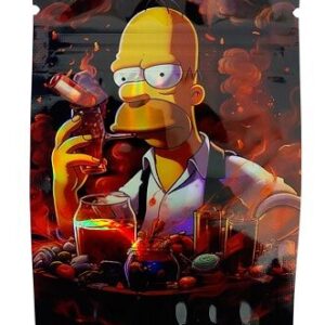 BOLSA ZIP ALUMINIO 1.5GR "SIMPSONS " (48 UNIDADES VARIADAS SEGÚN DISPONIBILIDAD)