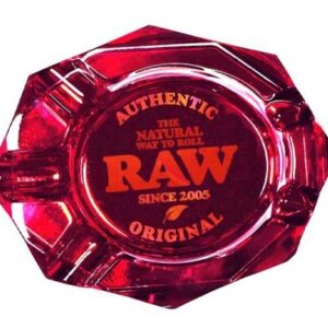 RAW CENICERO CRISTAL ROJO RUBI