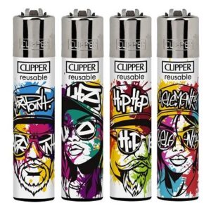DISPLAY ENCENDEDOR CLIPPER DECORADOS "GRAFFITI SOUL" 48UDS