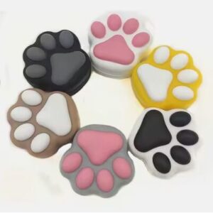 BOTE SILICONA HUELLA PERRO 5ML (COLORES VARIADOS)