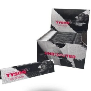 TYSON 2.0 DISPLAY PAPEL DE FUMAR KING SIZE SLIM BLANQUEADO (32UD)