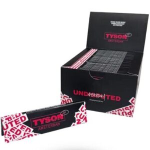 TYSON 2.0 DISPLAY PAPEL DE FUMAR KING SIZE WIDE SIN BLANQUEAR (32UD)