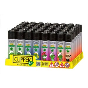 DISPLAY ENCENDEDOR CLIPPER DECORADOS "LOS PETAFUS WOW" 48UDS