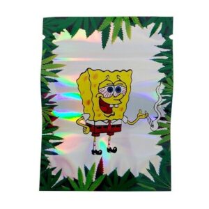 BOLSA ZIP ALUMINIO 1.5GR "BOB ESPONJA " (48 UNIDADES)