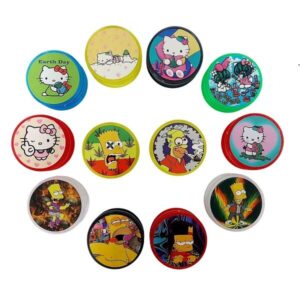 GRINDER ACRÍLICO 2 PARTES 60MM (DISEÑOS/COLORES VARIADOS SEGÚN DISPONIBILIDAD)