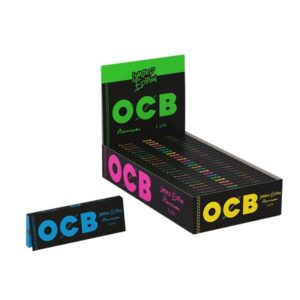 OCB PREMIUM 1 1/4 "EDICIÓN LIMITADA FLUOR" (25 LIBRILLOS)