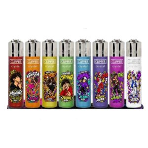 DISPLAY ENCENDEDOR CLIPPER DECORADOS "FLOW AURA" 48UDS